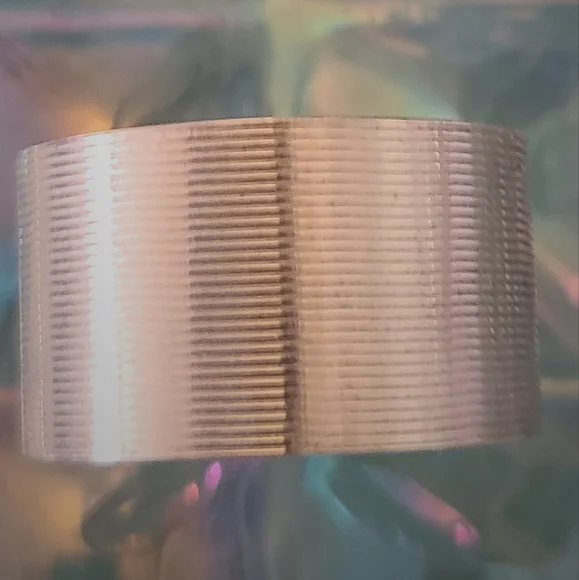 GUCCI STERLING SILVER SIZE 6 RING.  NEW IN THE ORIGINAL BOX. - Picture 4 of 7